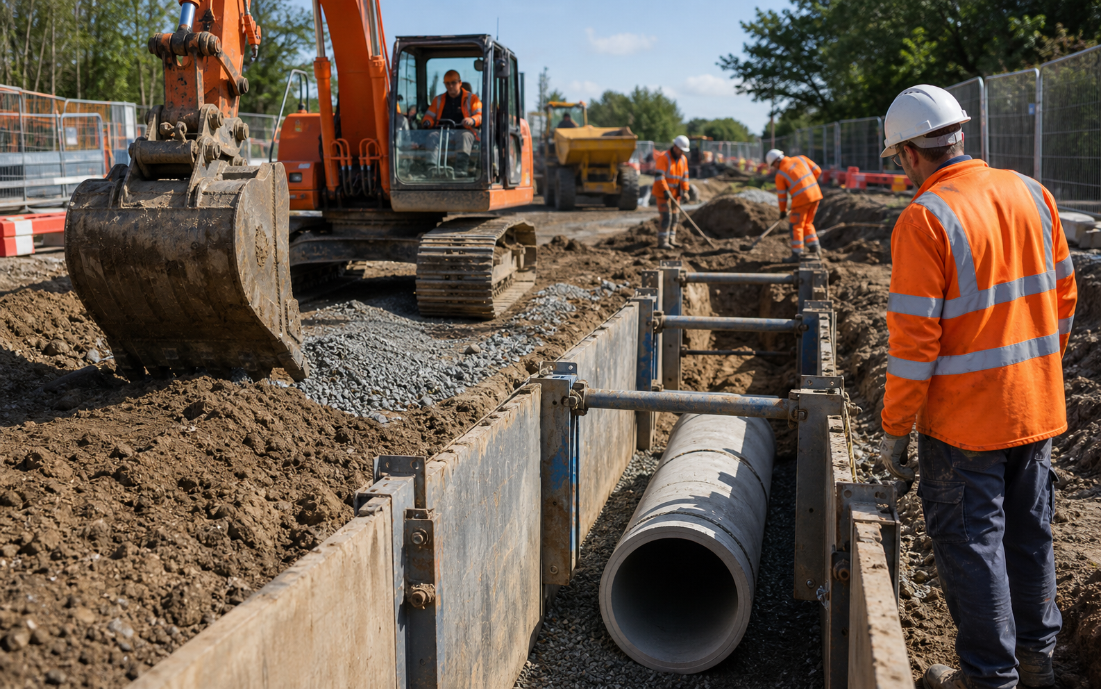 Groundworks and civil works